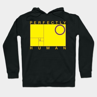 Perfectly Human - Intersex Pride Flag Hoodie